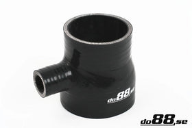 do88 Audi S2/RS2/Ur-Quattro 2.2T Throttle Body Hose - Black