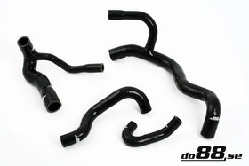 do88 90-92 Audi S2 2.2T (3B) Radiator Hoses - Black