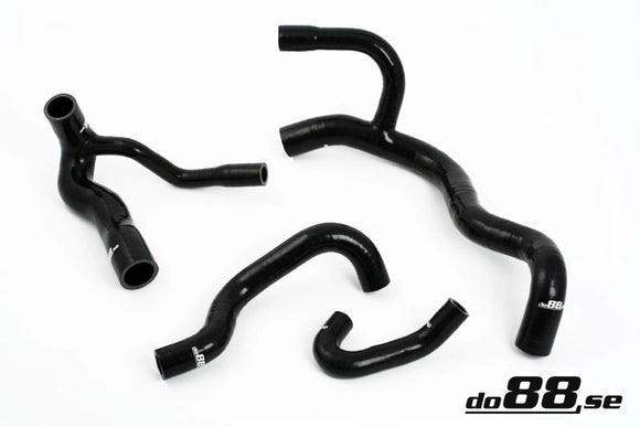 do88 90-92 Audi S2 2.2T (3B) Radiator Hoses - Black