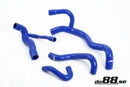 do88 92-96 Audi S2/RS2 2.2T (ABY/ADU) Radiator Hoses - Blue-2