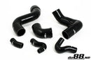 do88 01-05 Audi A4 1.8T/09-10 Seat Exeo 1.8T Pressure Hoses - Black-1