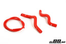 do88 Volvo 240 Coolant Hoses Complement Red-1
