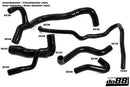 do88 89-92 Audi Ur-Quattro 2.2T 20V Radiator Hoses - Black-5