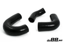 do88 Volvo S40/V40 2.0T/T4 98-04 Pressure Hoses Black-1
