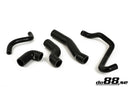 do88 01-04 BMW 316/318 1.8L/2.0L (E46) Coolant Hoses - Black-1