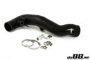 do88 Volvo S60/V70/XC70/S80/XC90 Turbo 3in Inlet Hose Black-1