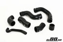 do88 Audi S3/TT/Seat Leon Cupra R 1.8T Intercooler Hoses - Black-1