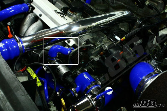 do88 Volvo 850/S70/V70 Turbo 94-98 Idle Control Hose Blue