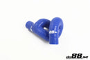 do88 99-00 Audi S3/TT 1.8T (APY/AUL/APX) Crankcase Vent Hoses - Blue-1