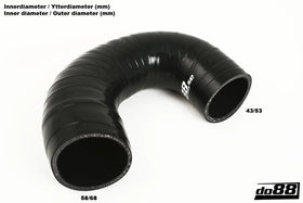 do88 SAAB 9-3 1.9 TiD 04-11 Intercooler Inlet Hose - 0