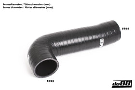 do88 SAAB 9-5 1.9 TiD 06-10 Intercooler Pipe to Intake Manifold (60/70Ah battery) - 0