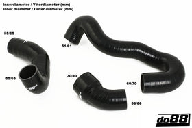 do88 SAAB 9-5 1.9 TiD 06-10 Pressure Hoses (85Ah battery) - 0