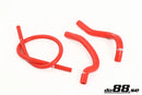 do88 Volvo 240 Turbo 79-84 Coolant Hoses Complement Red-1