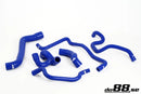 do88 Opel Calibra Vectra A Turbo C20LET Coolant Hoses Blue-1