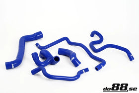 do88 Opel Calibra Vectra A Turbo C20LET Coolant Hoses Blue