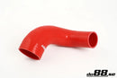 do88 Opel Calibra Vectra A Turbo C20LET Inlet Hose Red-1