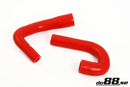 do88 SAAB 9000 Turbo 91-98 Idle Valve Hoses Red-1