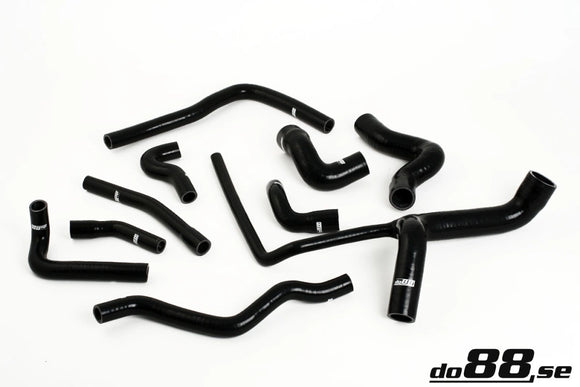 do88 91-97 Audi S4/S6/A6 2.2T C4 (AAN) Radiator Hoses - Black