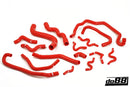do88 SAAB 9-3 2.8t V6 2006- Coolant Hoses Red-1