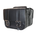 Willie & Max Universal Standard Touring Saddlebags (14 in L x 13 in W x 5.5 in H) - Black-1