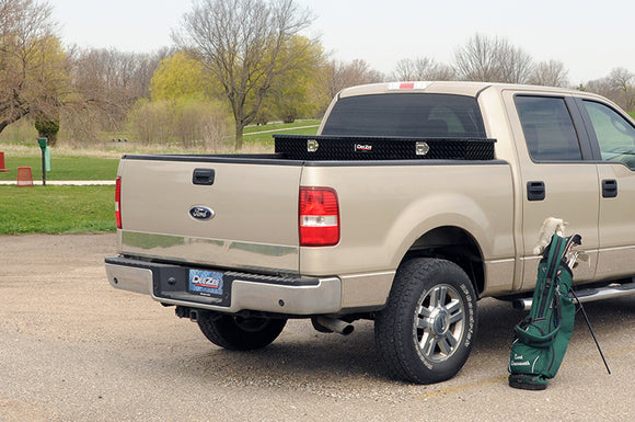 Deezee Universal Tool Box - Specialty Narrow Black BT MID SIZE