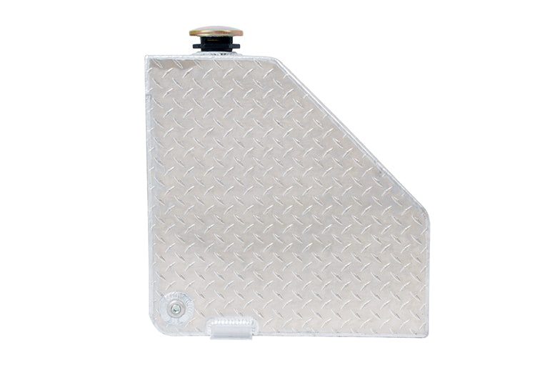Deezee Universal Tanks - Wedge Rectangle Brite-Tread Aluminum - 0