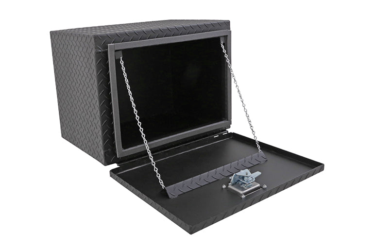 Deezee Universal Tool Box - Specialty Underbed Black BT Alum 48X20X18 (Txt Blk) - 0