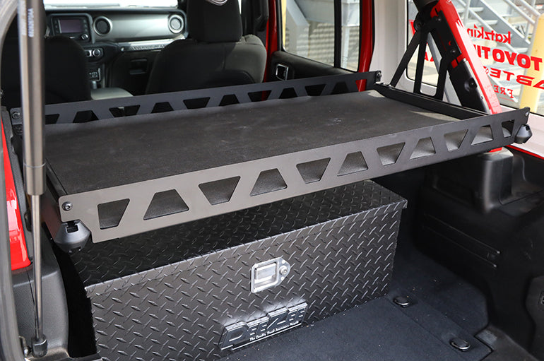 Deezee 07-23 Jeep JK/JL Jeep Interior Bolt Together Cargo Rack - 0