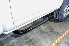 Deezee 09-2022 Dodge/Ram Ram Tubes - 3In Round Black Steel CrewCab - 0