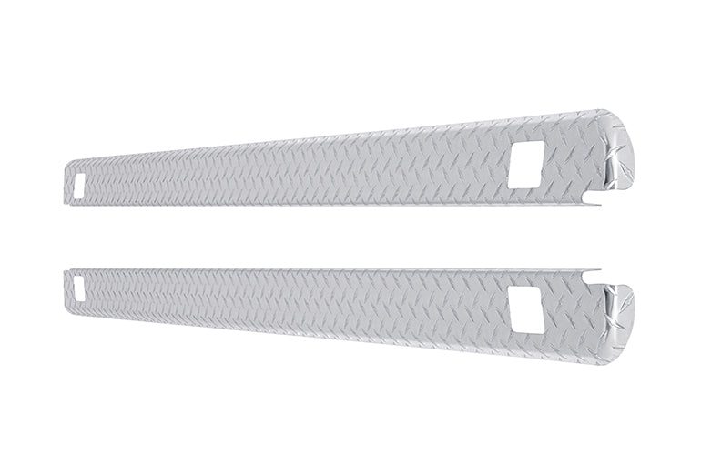 Deezee 80-97 Ford F-Series Bed Cap Wrap Brite-Tread Aluminum 8Ft Bed