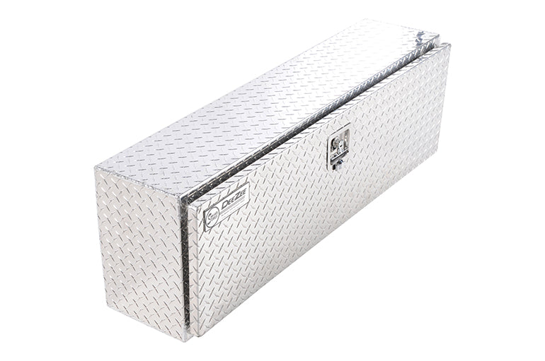 Deezee Universal Tool Box - Specialty 90In Topsider BT Alum (Txt Blk)