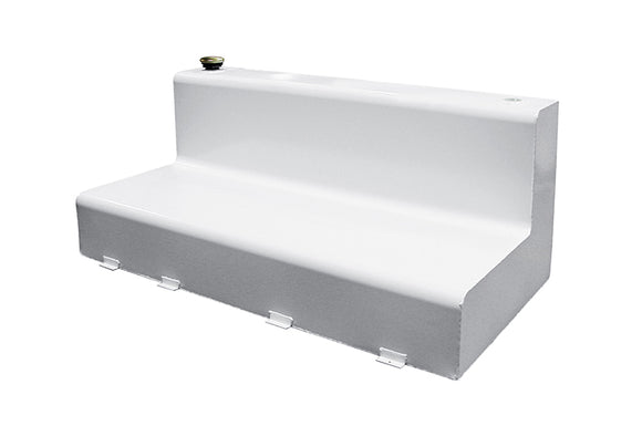 Deezee Universal Tanks - L-Shape White Steel (92 Gal)