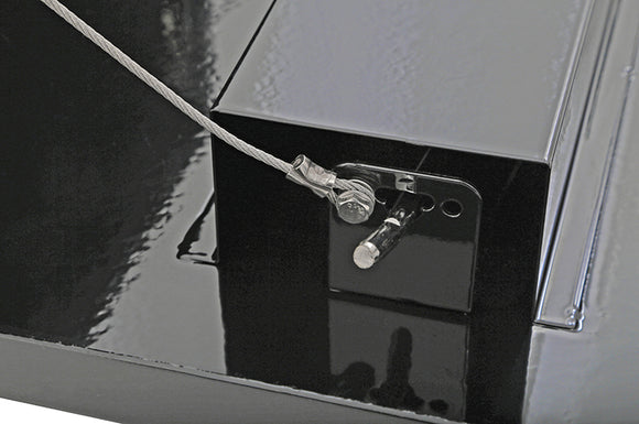 Deezee Universal Tool Box - HD Underbed Black Steel 18X18X36