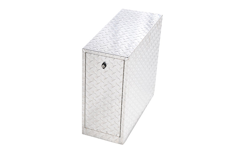 Deezee Universal Tool Box - Wheel Well Box With Drawers (Aluminum) - 0