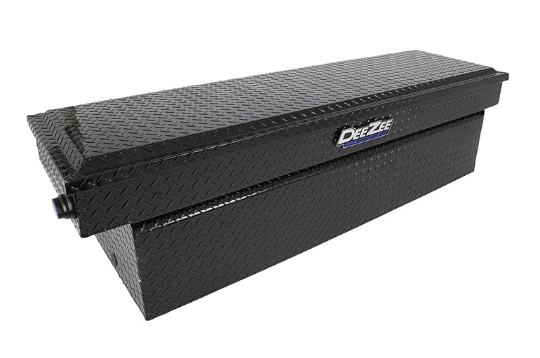 Deezee Universal Tool Box - Blue Crossover - Single Lid (Txt Blk)