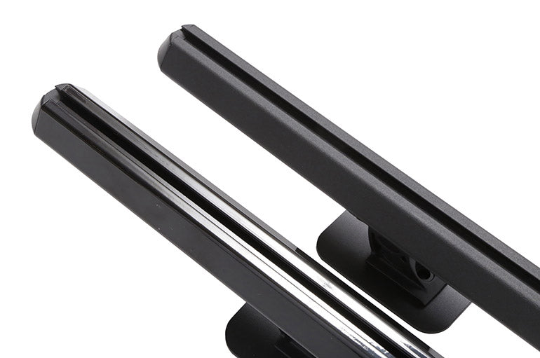 Deezee 04-23 Ford F-150/Super Duty Hex Series Side Rails - Texture Black 6 1/2Ft Bed