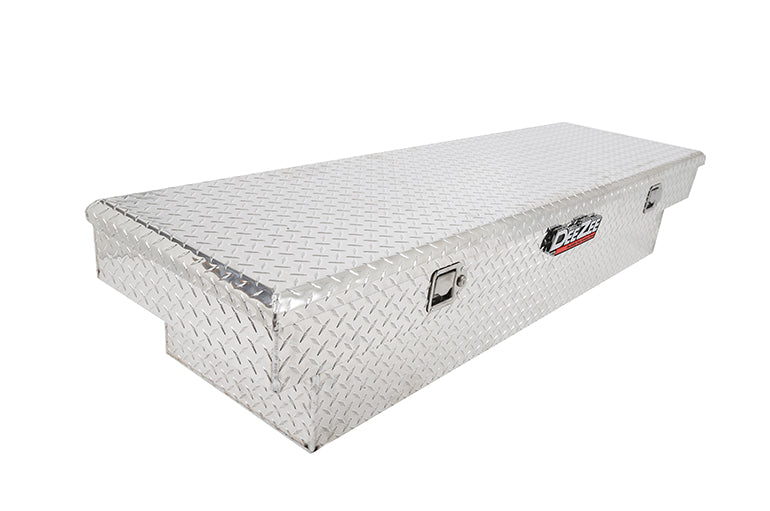 Deezee Universal Tool Box - Red Crossover - Single Lid BT Alum (Low)