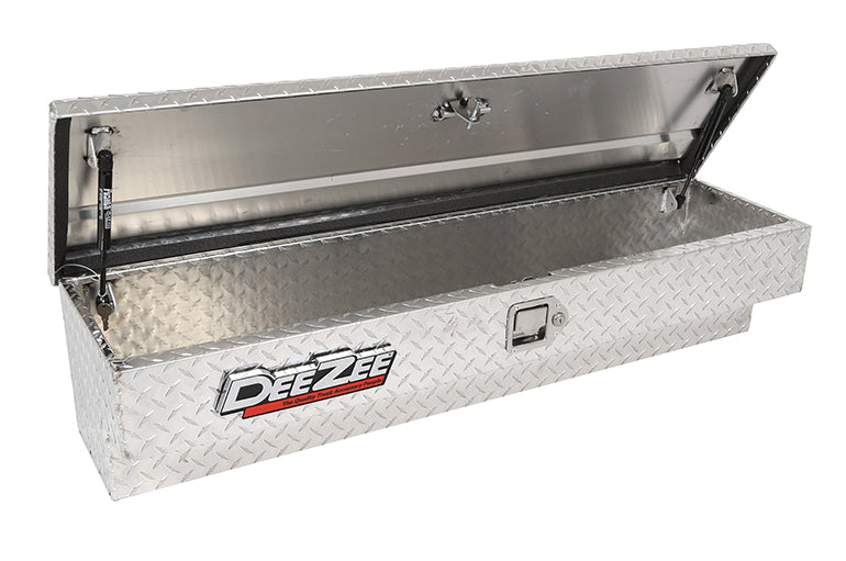 Deezee Universal Tool Box - Red Side Mount BT Alum 68In - 0