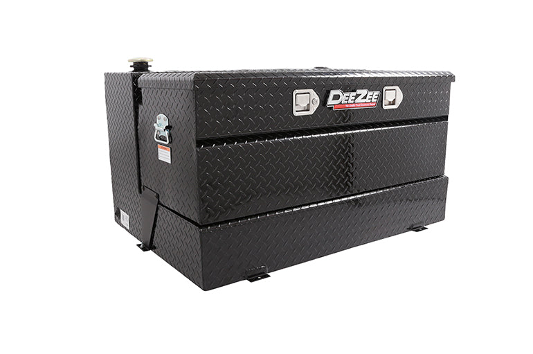 Deezee Universal Tanks - Combo Black Tread Aluminum (43 Gal)