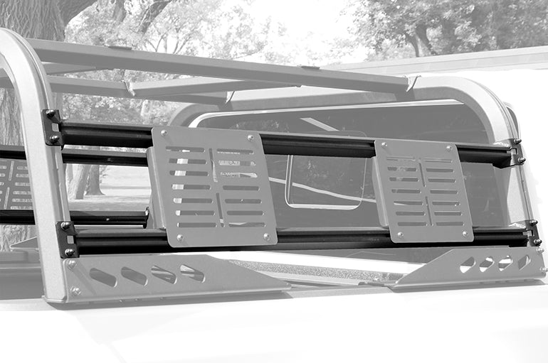 Deezee Universal Cargo Management Hex Overland Side Rails 5 1/2Ft Bed - 0