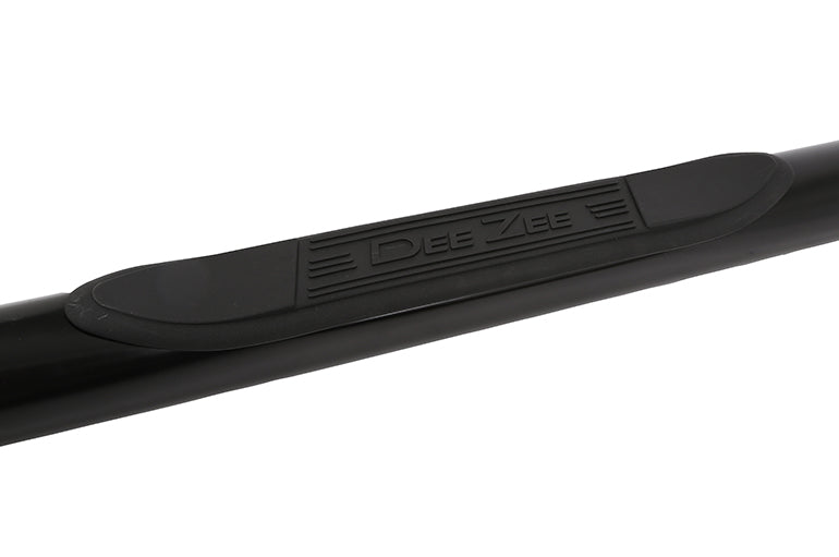 Deezee 15-2022 Ford F150/SuperDuty Tubes - 3In Round Black Steel CrewCab - 0