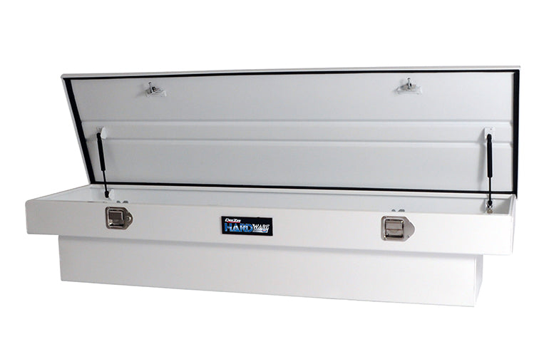 Deezee Universal Tool Box - Hardware Crossover - Single Lid White - 0