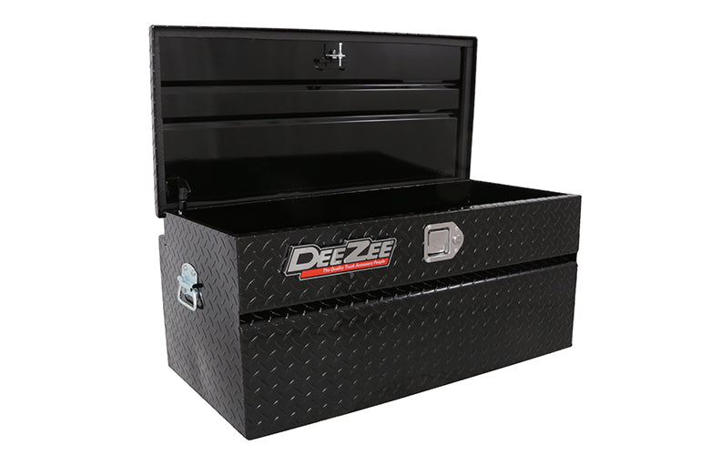 Deezee Universal Tool Box - Red Chest Black BT 46In (Txt Blk) - 0