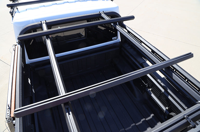 Deezee Universal Cargo Management Hex Overland Top Rails 5 1/2In - 0