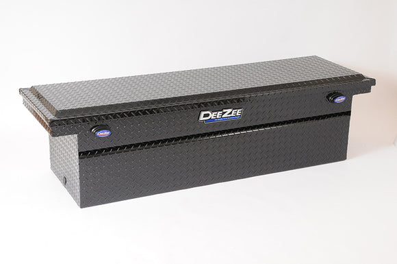 Deezee Universal Tool Box - Blue Crossover - Single Lid (Low Blk)