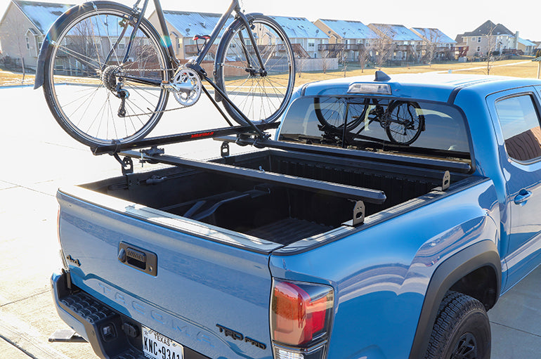 Deezee Universal Cargo Management Universal Hex Series Cross Rails - Txt Blk (MidSize)