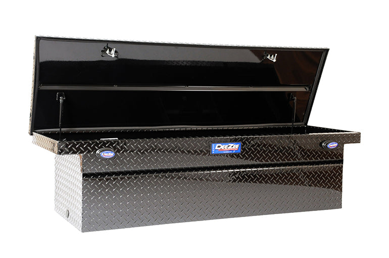 Deezee Universal Tool Box - Blue Crossover - Single Lid (Low Blk) - 0