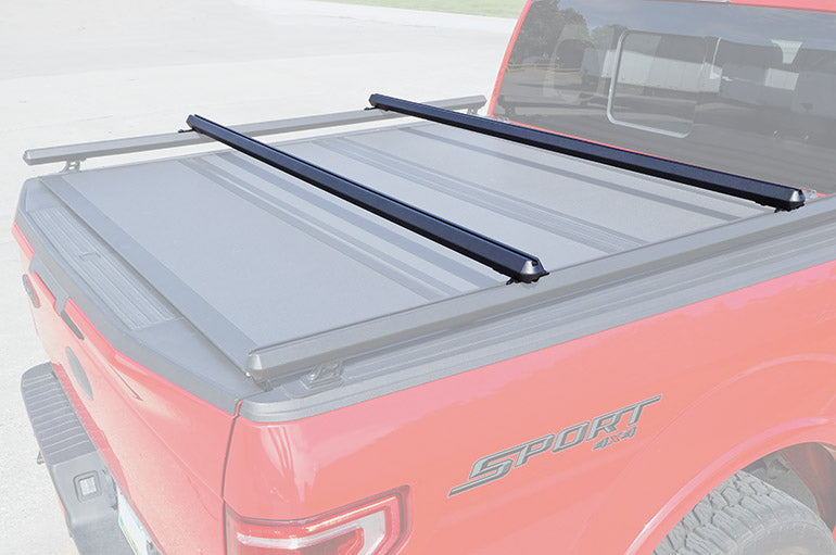 Deezee Universal Cargo Management Hex Series Cross Bars - Txt Blk - 0