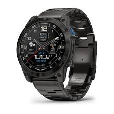 Garmin D2 Mach 1 Pro. Aviator Smartwatch with Vented Titanium Bracelet