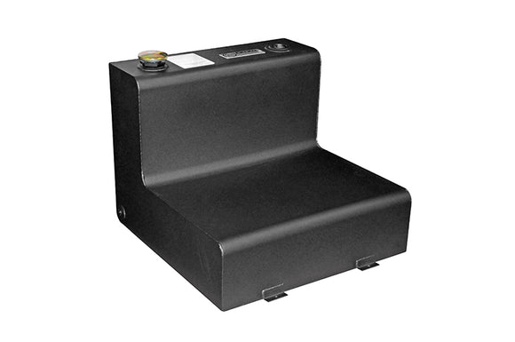 Deezee Universal Tanks - L-Shape Black Steel (111 Gal)